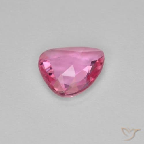 0.77ct Bubblegum Pink Sapphire, Fancy Shape, 6.6x6 mm