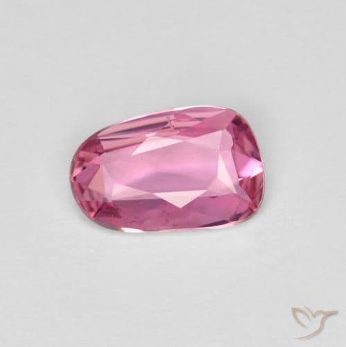 0.82ct Bubblegum Pink Sapphire, Fancy Shape, 7.7x4.9 mm