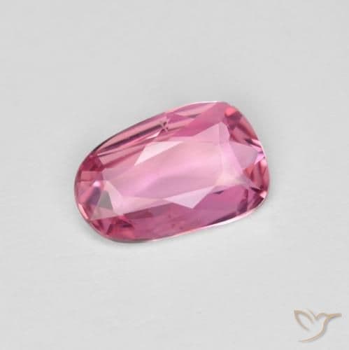 0.82ct Bubblegum Pink Sapphire, Fancy Shape, 7.7x4.9 mm