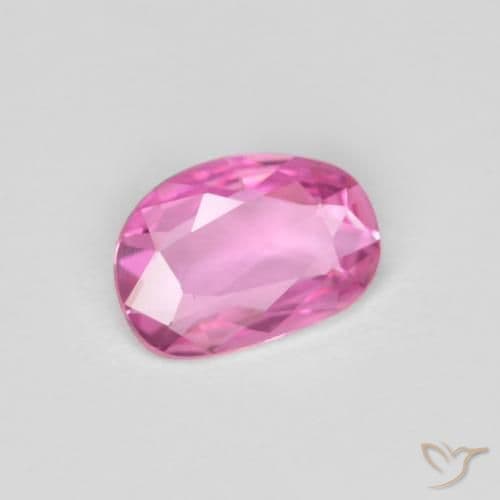 0.60ct Royal Purple Pink Sapphire, Fancy Shape, 6.8x4.8 mm