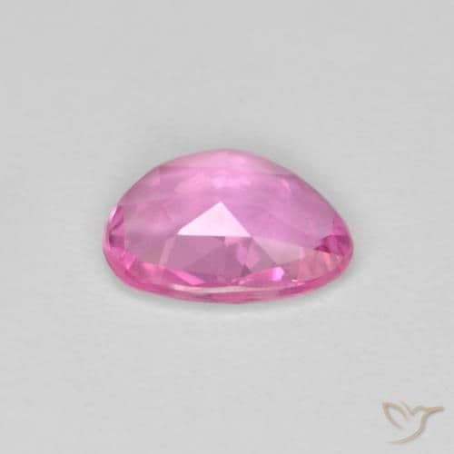 0.84ct Natural Deep Pink Sapphire, Fancy Shape, 7.5x5.6 mm