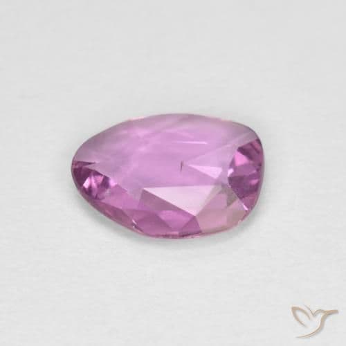 0.77ct Natural Medium Pink Sapphire, Fancy Shape, 7.3x5.9 mm