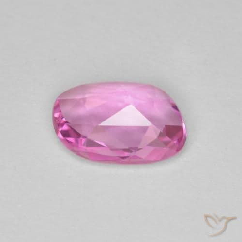 0.52ct Bright Pinkish Purple Sapphire, Fancy Shape, 6.3x4.5 mm