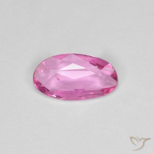 0.72ct Bright Pinkish Purple Sapphire, Fancy Shape, 8.7x4.8 mm