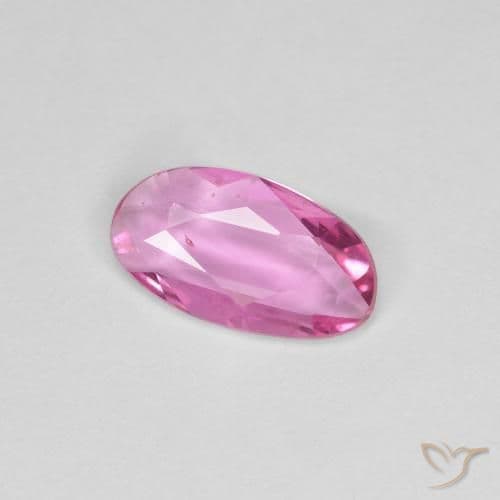 0.72ct Bright Pinkish Purple Sapphire, Fancy Shape, 8.7x4.8 mm