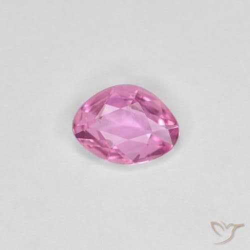 0.58ct Royal Purple Pink Sapphire, Fancy Shape, 6.7x5 mm