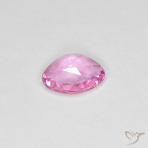 0.58ct Royal Purple Pink Sapphire, Fancy Shape, 6.7x5 mm