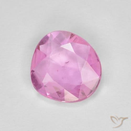 0.77ct Natural Medium Pink Sapphire, Fancy Shape, 6.2x6 mm