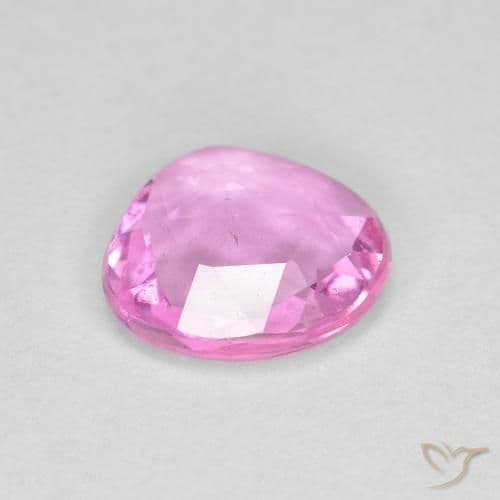 0.77ct Natural Medium Pink Sapphire, Fancy Shape, 6.2x6 mm