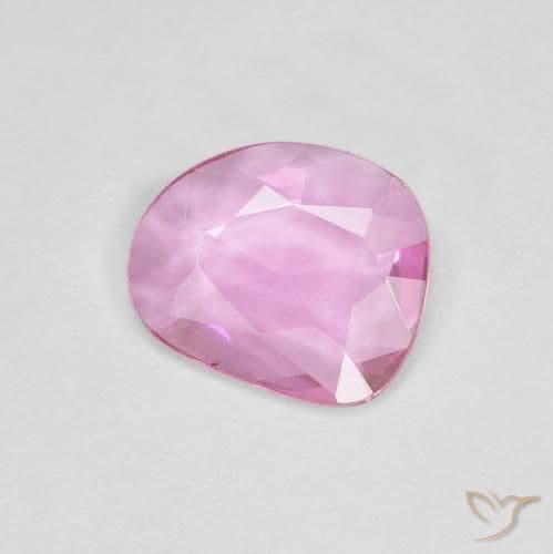 0.74ct Natural Medium Pink Sapphire, Fancy Shape, 7.3x6.1 mm