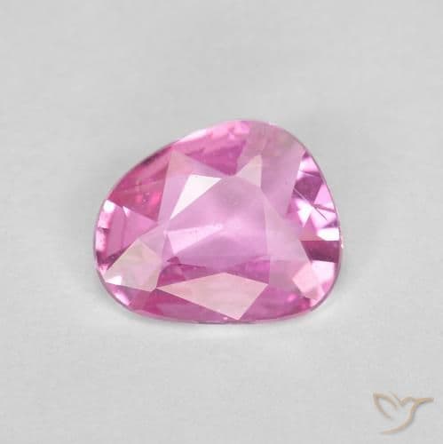 0.57ct Natural Medium Pink Sapphire, Fancy Shape, 6.1x5.2 mm