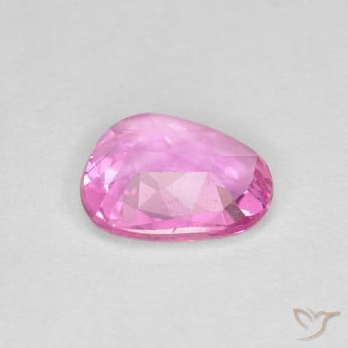 0.57ct Natural Medium Pink Sapphire, Fancy Shape, 6.1x5.2 mm