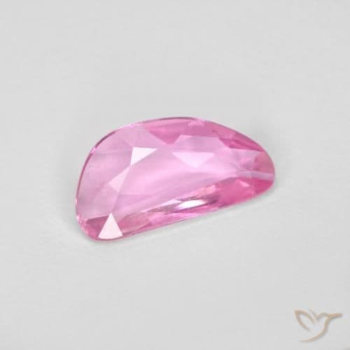 0.73ct Royal Purple Pink Sapphire, Fancy Shape, 8.8x4.6 mm