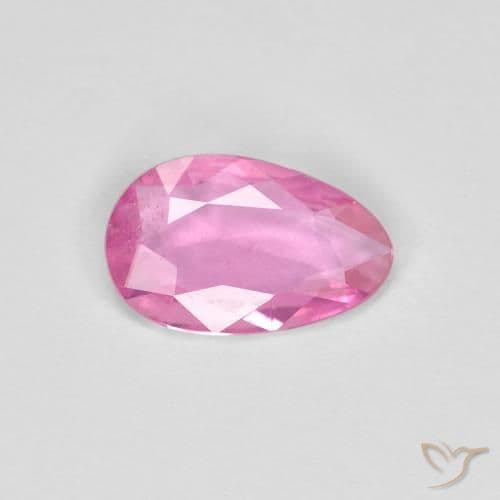 0.61ct Natural Pink Sapphire, Fancy Shape, 7.6x4.8 mm