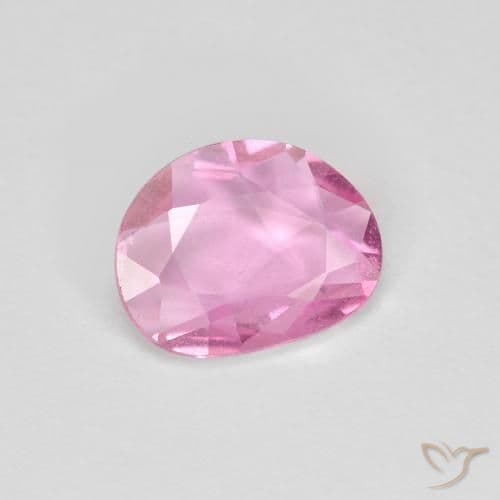 0.69ct Natural Deep Pink Sapphire, Fancy Shape, 6.9x5.6 mm