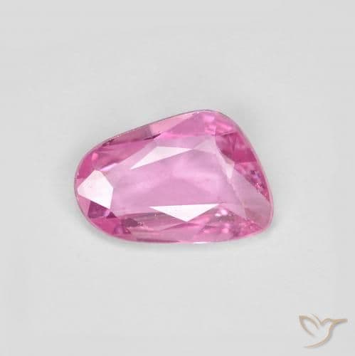0.58ct Royal Purple Pink Sapphire, Fancy Shape, 6.7x5 mm