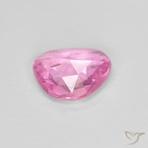 0.60ct Natural Medium Pink Sapphire, Fancy Shape, 6x5.2 mm