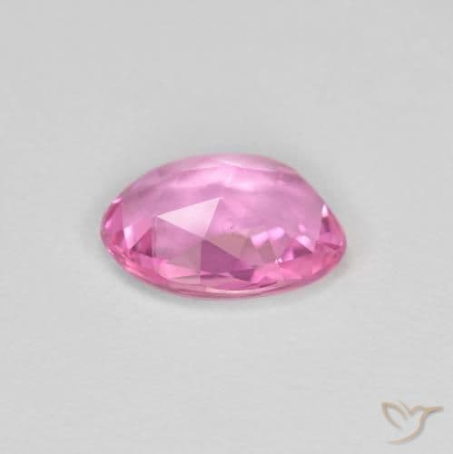 0.80ct Intense Pink Sapphire, Fancy Shape, 7.4x5.6 mm