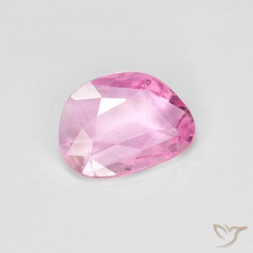 0.58ct Natural Deep Pink Sapphire, Fancy Shape, 6.9x5.1 mm
