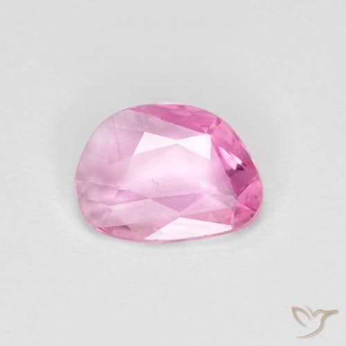 0.58ct Natural Deep Pink Sapphire, Fancy Shape, 6.9x5.1 mm