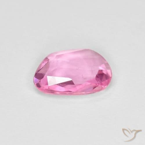 0.58ct Natural Deep Pink Sapphire, Fancy Shape, 6.9x5.1 mm