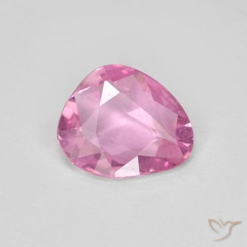 0.63ct Natural Medium Pink Sapphire, Fancy Shape, 6.7x5.6 mm