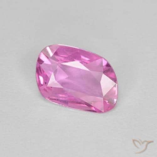 0.83ct Natural Medium Pink Sapphire, Fancy Shape, 7.8x5.2 mm