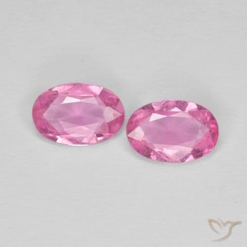 0.36ct Royal Purple Pink Sapphire, Oval Cut, 5.7x3.9 mm