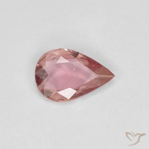 0.48ct Natural Hot Pink Sapphire, Pear Shape, 6.8x4.7 mm