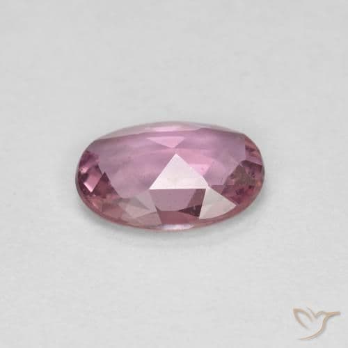 0.65ct Natural Deep Pink Sapphire, Oval Cut, 6.8x4.9 mm