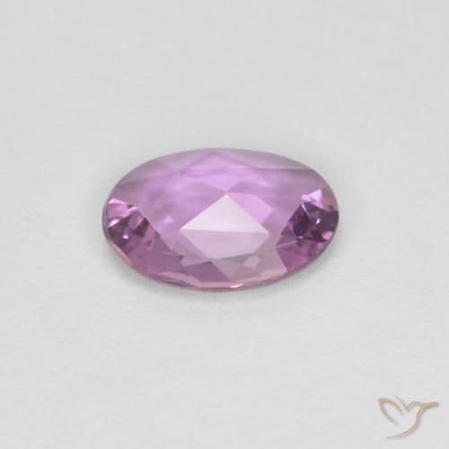 0.60ct Natural Light Purple Sapphire, Oval Cut, 6.7x5 mm