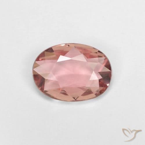 0.75ct Very Light Pink Sapphire, Oval Cut, 6.9x4.9 mm