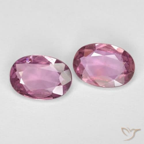 1.56ct Natural Medium Purple Sapphire, Oval Cut, 7.2x5.3 mm
