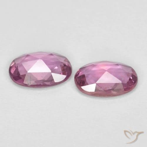 1.56ct Natural Medium Purple Sapphire, Oval Cut, 7.2x5.3 mm
