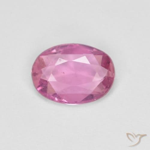 0.75ct Very Light Pink Sapphire, Oval Cut, 6.9x4.9 mm