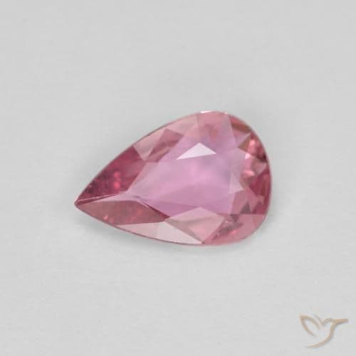 0.48ct Natural Hot Pink Sapphire, Pear Shape, 6.8x4.7 mm