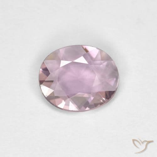 0.63ct Natural Purple-Pink Sapphire, Oval Cut, 5.7x4.9 mm