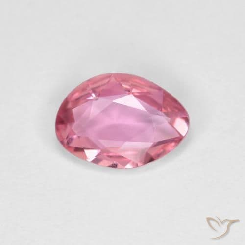 0.75ct Royal Purple Pink Sapphire, Fancy Shape, 7.3x5 mm