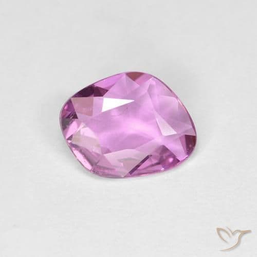 0.72ct Intense Pinkish Purple Sapphire, Fancy Shape, 6.3x5.6 mm