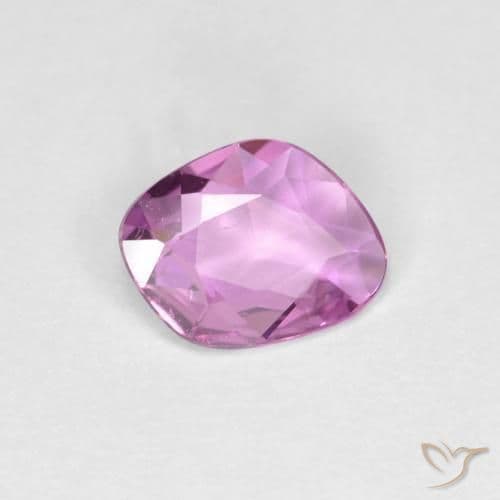 0.72ct Intense Pinkish Purple Sapphire, Fancy Shape, 6.3x5.6 mm