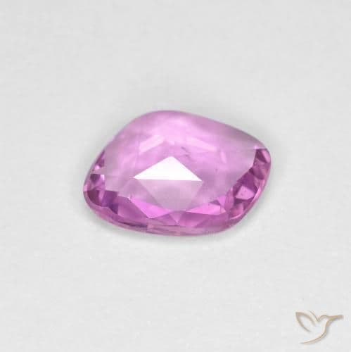 0.72ct Intense Pinkish Purple Sapphire, Fancy Shape, 6.3x5.6 mm