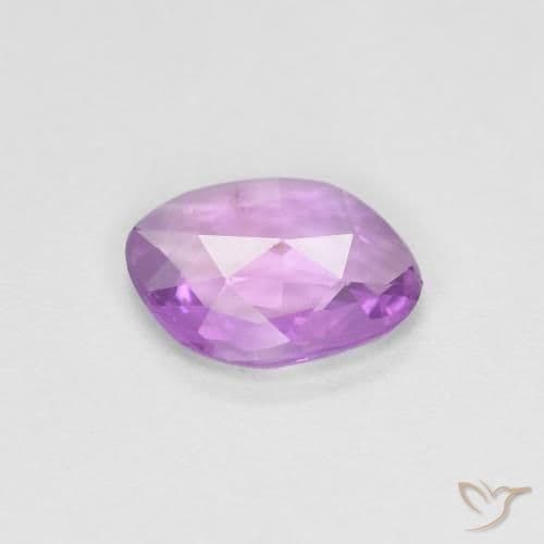 0.62ct Electric Purple Sapphire, Fancy Shape, 7x5.8 mm