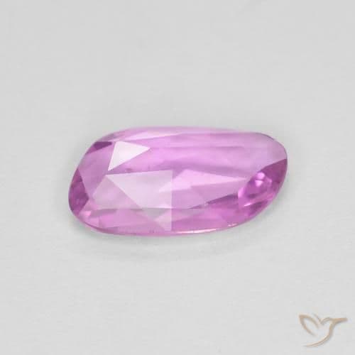 0.58ct Intense Pinkish Purple Sapphire, Fancy Shape, 7.8x4.6 mm