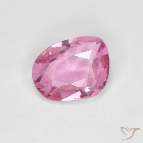 0.63ct Intense Pink Sapphire, Fancy Shape, 6.9x5.3 mm