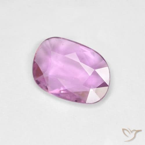 0.74ct Intense Pinkish Purple Sapphire, Fancy Shape, 7.5x5.4 mm