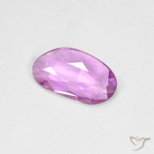 0.69ct Medium Purple Sapphire, Fancy Shape, 8.5x4.8 mm