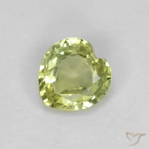 5.30ct Natural Deep Green Sapphire, Heart Shape, 11.7x9.7 mm