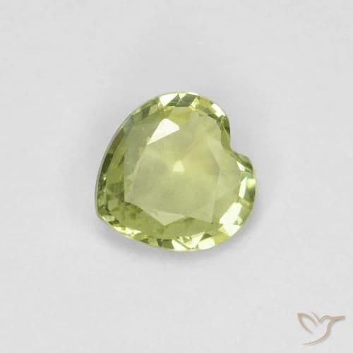 5.30ct Natural Deep Green Sapphire, Heart Shape, 11.7x9.7 mm