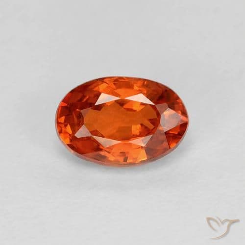 0.64ct Bright Crimson Red Sapphire, Oval Cut, 6.1x4.1 mm