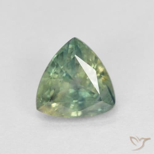 1.03ct Natural Multicolor Sapphire, Trillion, 6x5.7 mm